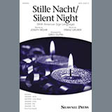 Download or print Greg Gilpin Stille Nacht/Silent Night (With American Sign Language) Sheet Music Printable PDF -page score for Christmas / arranged TTBB SKU: 251774.