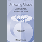 Download or print Greg Jasperse Amazing Grace Sheet Music Printable PDF -page score for Jazz / arranged SATB Choir SKU: 283979.