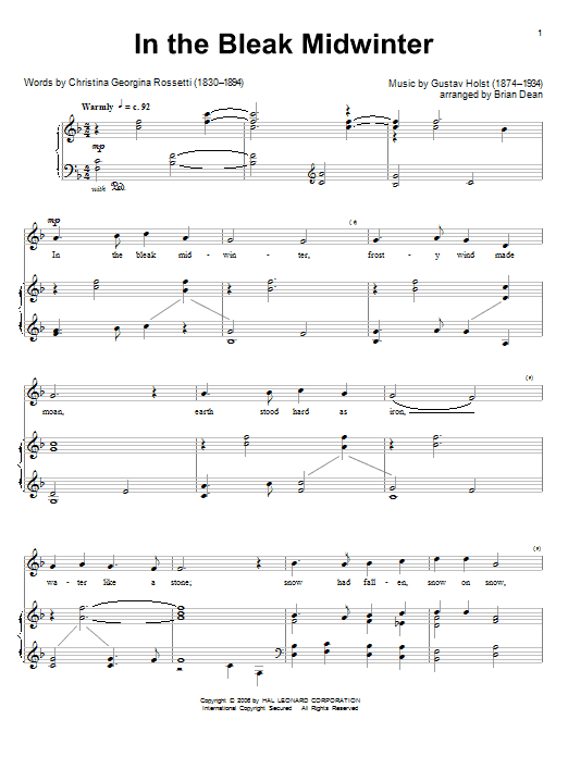 Download Christmas Carol In The Bleak Midwinter Sheet Music and learn how to play Guitar Tab PDF digital score in minutes