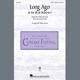 Download or print Gustav Holst Long Ago (In The Bleak Midwinter) (arr. Philip Lawson) Sheet Music Printable PDF -page score for Winter / arranged SATB Choir SKU: 531587.