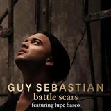 Download or print Guy Sebastian Battle Scars (feat. Lupe Fiasco) Sheet Music Printable PDF -page score for Pop / arranged Piano, Vocal & Guitar (Right-Hand Melody) SKU: 115210.