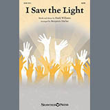 Download or print Hank Williams I Saw The Light (arr. Benjamin Harlan) Sheet Music Printable PDF -page score for Country / arranged SATB Choir SKU: 1773807.