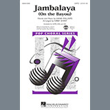 Download or print Hank Williams Jambalaya (On The Bayou) (arr. Kirby Shaw) Sheet Music Printable PDF -page score for Country / arranged SATB Choir SKU: 437280.