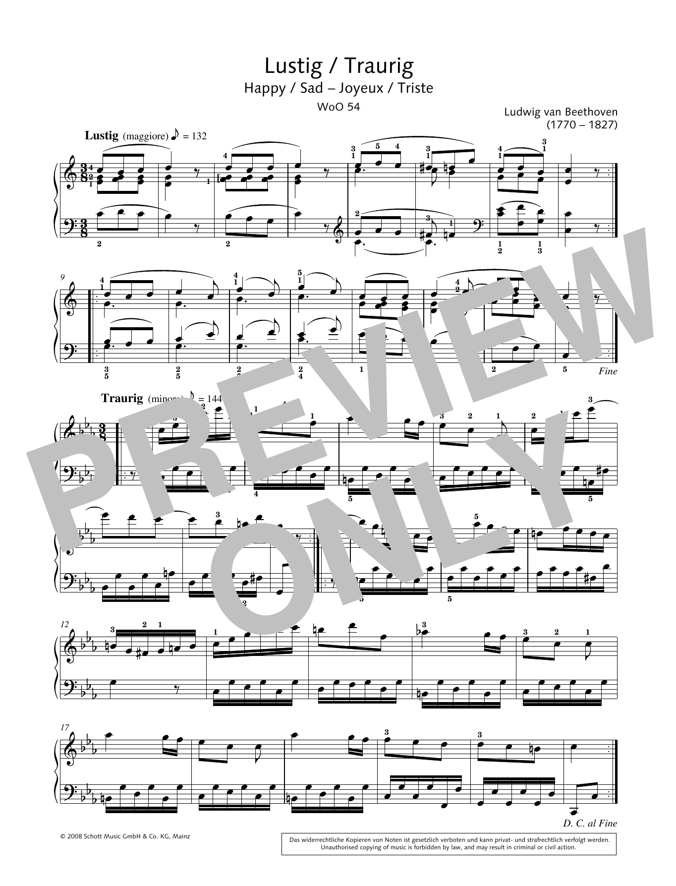 Download Hans-Gunter Heumann Happy/sad Sheet Music and learn how to play Piano Solo PDF digital score in minutes