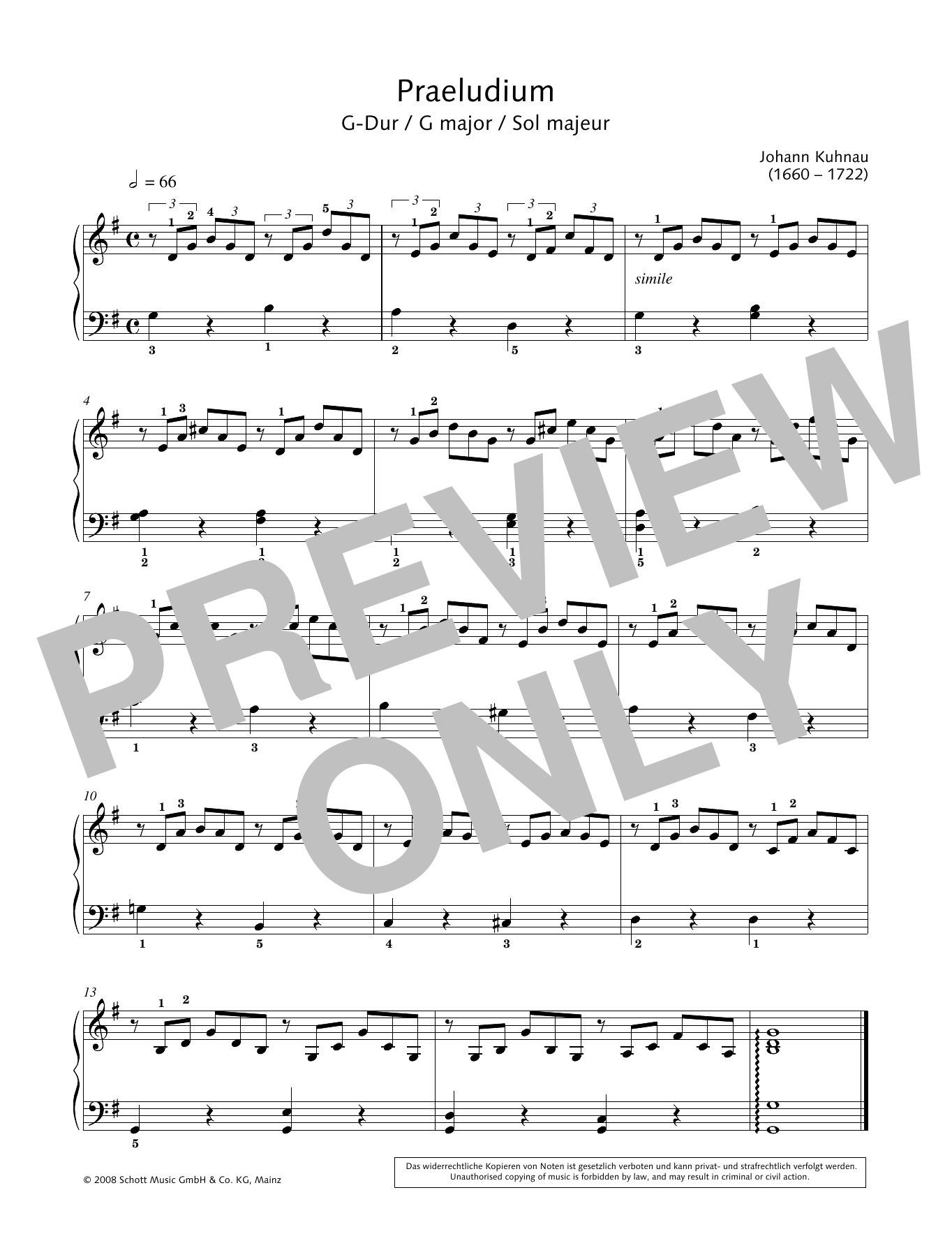 Download Hans-Gunter Heumann Prelude in G Major Sheet Music and learn how to play Piano Solo PDF digital score in minutes