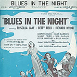 Download or print Johnny Mercer Blues In The Night Sheet Music Printable PDF -page score for Blues / arranged Piano, Vocal & Guitar (Right-Hand Melody) SKU: 95788.