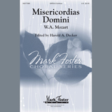 Download or print Harold Decker Misericordias Domini Sheet Music Printable PDF -page score for Classical / arranged SATB Choir SKU: 254157.