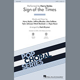 Download or print Harry Styles Sign Of The Times (arr. Mark Brymer) Sheet Music Printable PDF -page score for Pop / arranged 3-Part Mixed Choir SKU: 1668138.