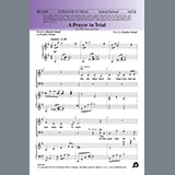 Download or print Heather Schopf A Prayer In Trial Sheet Music Printable PDF -page score for Sacred / arranged SATB Choir SKU: 431043.