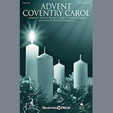 Download or print Heather Sorenson Advent Coventry Carol Sheet Music Printable PDF -page score for Sacred / arranged SATB SKU: 186004.