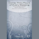 Download or print Heather Sorenson Come, Thou Fount of Every Blessing Sheet Music Printable PDF -page score for Sacred / arranged SATB Choir SKU: 1403834.