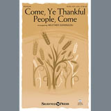 Download or print Heather Sorenson Come, Ye Thankful People, Come Sheet Music Printable PDF -page score for Folk / arranged SATB SKU: 159445.