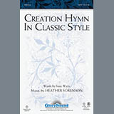 Download or print Heather Sorenson Creation Hymn In Classic Style - Bb Clarinet 1,2 Sheet Music Printable PDF -page score for Christian / arranged Choir Instrumental Pak SKU: 304474.