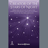 Download or print Heather Sorenson Creator Of The Stars Of Night Sheet Music Printable PDF -page score for Sacred / arranged SATB Choir SKU: 1756538.