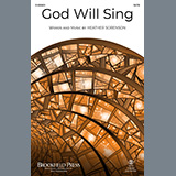 Download or print Heather Sorenson God Will Sing Sheet Music Printable PDF -page score for Sacred / arranged SATB Choir SKU: 1403825.