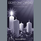 Download or print Heather Sorenson Light One Candle Sheet Music Printable PDF -page score for Sacred / arranged SATB SKU: 186003.