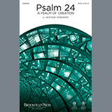 Download or print Heather Sorenson Psalm 24 (A Psalm Of Creation) Sheet Music Printable PDF -page score for Sacred / arranged SATB SKU: 251534.