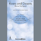 Download or print Heather Sorenson Rivers and Deserts (Revive Me Again) Sheet Music Printable PDF -page score for Concert / arranged SATB Choir SKU: 1648565.