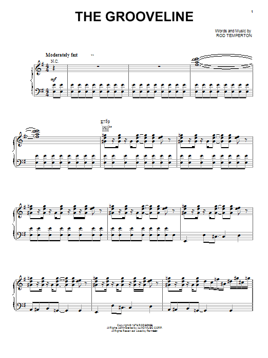 Download Heatwave The Grooveline Sheet Music and learn how to play Piano, Vocal & Guitar (Right-Hand Melody) PDF digital score in minutes