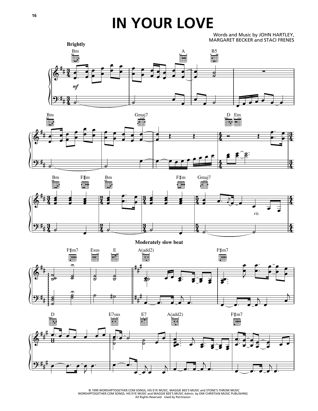 Download Heaven & Earth In Your Love Sheet Music and learn how to play Piano, Vocal & Guitar Chords (Right-Hand Melody) PDF digital score in minutes