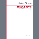 Download or print Helen Grime Missa Brevis Sheet Music Printable PDF -page score for Classical / arranged SATB Choir SKU: 1625349.