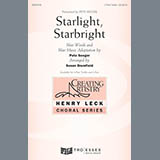Download or print Henry Leck Starlight, Starbright Sheet Music Printable PDF -page score for Concert / arranged 3-Part Treble SKU: 178998.