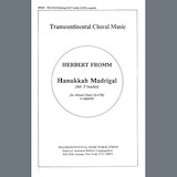 Download or print Herbert Fromm Hanukkah Madrigal (Mi Y'mallel) Sheet Music Printable PDF -page score for A Cappella / arranged SATB Choir SKU: 1603246.