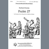 Download or print Herbert Fromm Psalm 27 Sheet Music Printable PDF -page score for Classical / arranged SATB Choir SKU: 451685.
