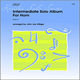 Download or print Hilfiger Intermediate Solo Album For Horn - Piano/Score Sheet Music Printable PDF -page score for Classical / arranged Brass Solo SKU: 313462.