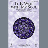 Download or print Horatio G. Spafford and Philip P. Bliss It Is Well With My Soul (arr. Heather Sorenson and Jesse Becker) Sheet Music Printable PDF -page score for Sacred / arranged SATB Choir SKU: 451475.