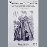 Download or print Howard Helvey Anthem Of Trinity Sheet Music Printable PDF -page score for Religious / arranged SATB SKU: 96851.