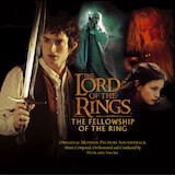 Download or print Howard Shore The Black Rider (from The Lord Of The Rings: The Fellowship Of The Ring) Sheet Music Printable PDF -page score for Film/TV / arranged Piano Solo SKU: 1313313.