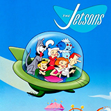 Download or print Hoyt Curtin Jetsons Main Theme Sheet Music Printable PDF -page score for Novelty / arranged Piano, Vocal & Guitar Chords (Right-Hand Melody) SKU: 1002730.