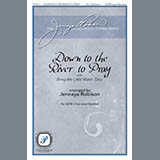 Download or print Huddie Ledbetter Down To The River To Pray (with Bring Me Little Water, Silvy) (arr. Jennaya Robison) Sheet Music Printable PDF -page score for Folk / arranged SATB Choir SKU: 423626.
