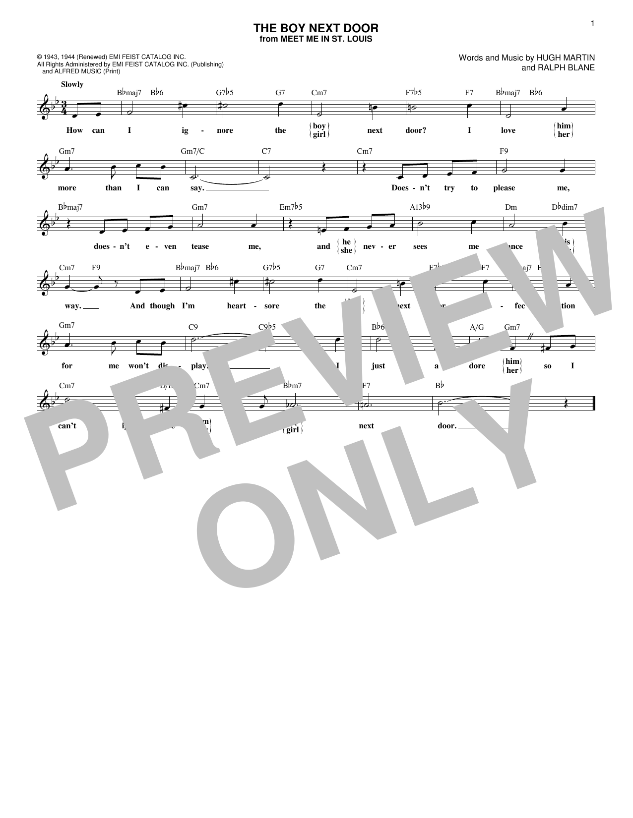 Download Secrets The Boy Next Door Sheet Music and learn how to play Real Book – Melody & Chords PDF digital score in minutes