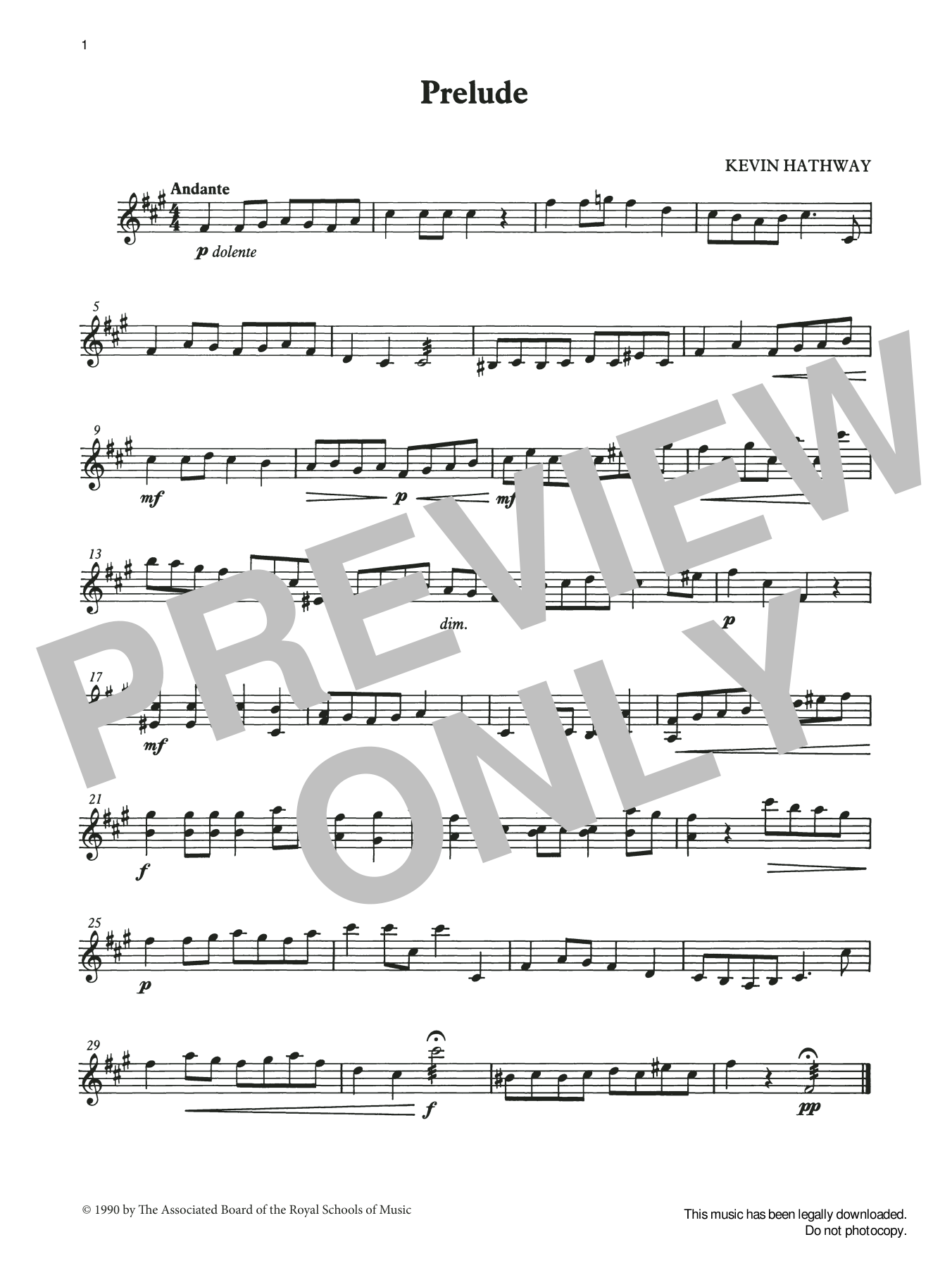 Download Ian Wright and Kevin Hathaway Prelude from Graded Music for Tuned Percussion, Book II Sheet Music and learn how to play Percussion Solo PDF digital score in minutes