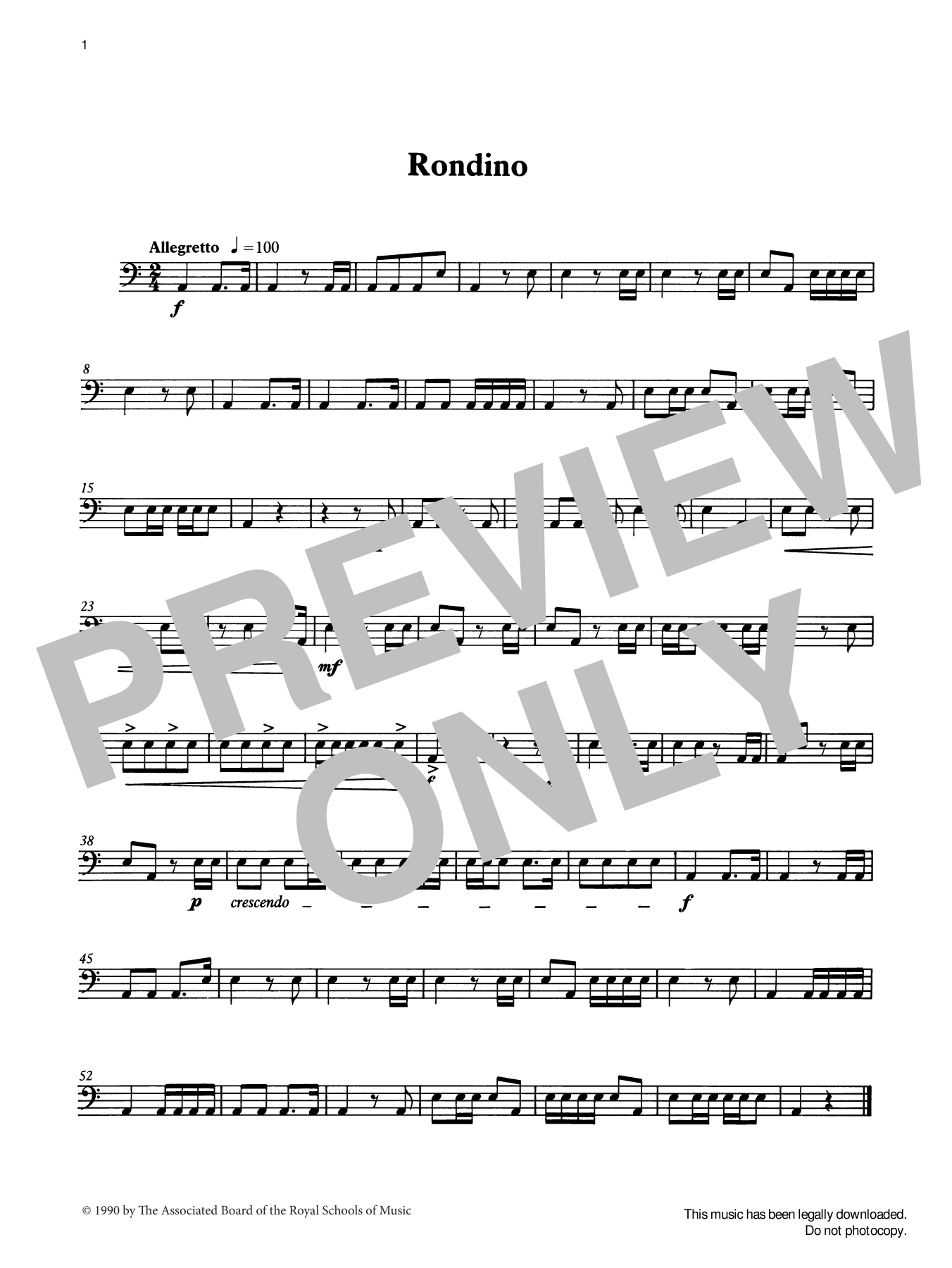 Download Ian Wright Rondino from Graded Music for Timpani, Book I Sheet Music and learn how to play Percussion Solo PDF digital score in minutes