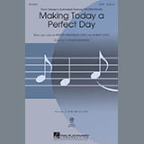 Download or print Roger Emerson Making Today A Perfect Day Sheet Music Printable PDF -page score for Film and TV / arranged 2-Part Choir SKU: 160024.
