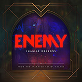 Download or print Imagine Dragons X JID Enemy (from the series Arcane League of Legends) Sheet Music Printable PDF -page score for Pop / arranged Easy Piano SKU: 1218626.