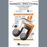 Download or print Irene Cara Flashdance...What A Feeling (from Flashdance) (arr. Kirby Shaw) Sheet Music Printable PDF -page score for Rock / arranged SAB Choir SKU: 436764.