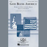 Download or print Irving Berlin God Bless America (arr. Mark Brymer) Sheet Music Printable PDF -page score for Patriotic / arranged TTBB Choir SKU: 524785.