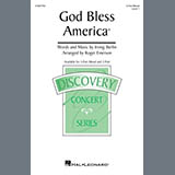 Download or print Irving Berlin God Bless America (arr. Roger Emerson) Sheet Music Printable PDF -page score for Patriotic / arranged 2-Part Choir SKU: 1820721.