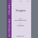 Download or print Iryna Alexksiychuk Trisagion Sheet Music Printable PDF -page score for Concert / arranged Choir SKU: 1541180.