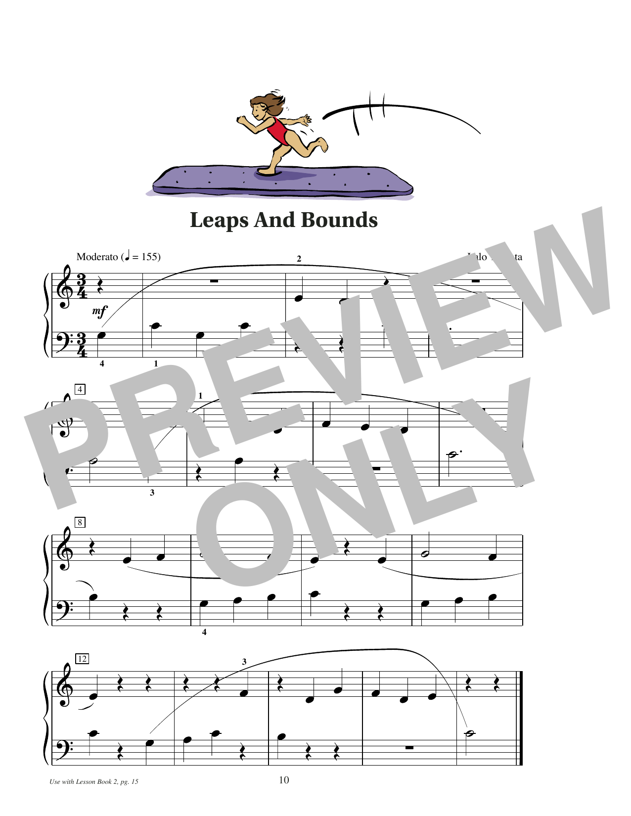 Download Italo Taranta Leaps And Bounds Sheet Music and learn how to play Educational Piano PDF digital score in minutes