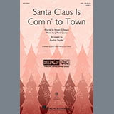 Download or print Audrey Snyder Santa Claus Is Comin' To Town Sheet Music Printable PDF -page score for Winter / arranged SSA SKU: 179150.