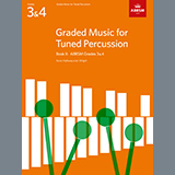 Download or print J. N. Hummel Gigue in D from Graded Music for Tuned Percussion, Book II Sheet Music Printable PDF -page score for Classical / arranged Percussion Solo SKU: 506667.