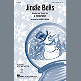 Download or print J. Pierpont Jingle Bells (arr. Kirby Shaw) Sheet Music Printable PDF -page score for Christmas / arranged TTBB Choir SKU: 1263868.