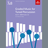 Download or print J. S. Bach Bourrée anglaise from Graded Music for Tuned Percussion, Book IV Sheet Music Printable PDF -page score for Classical / arranged Percussion Solo SKU: 506796.