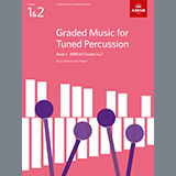 Download or print J. S. Bach Menuet in G (score & part) from Graded Music for Tuned Percussion, Book I Sheet Music Printable PDF -page score for Classical / arranged Percussion Solo SKU: 506645.