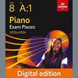 Download or print J S Bach Prelude and Fugue in B flat (Grade 8, list A1, from the ABRSM Piano Syllabus 2023 & 2024) Sheet Music Printable PDF -page score for Classical / arranged Piano Solo SKU: 1142283.